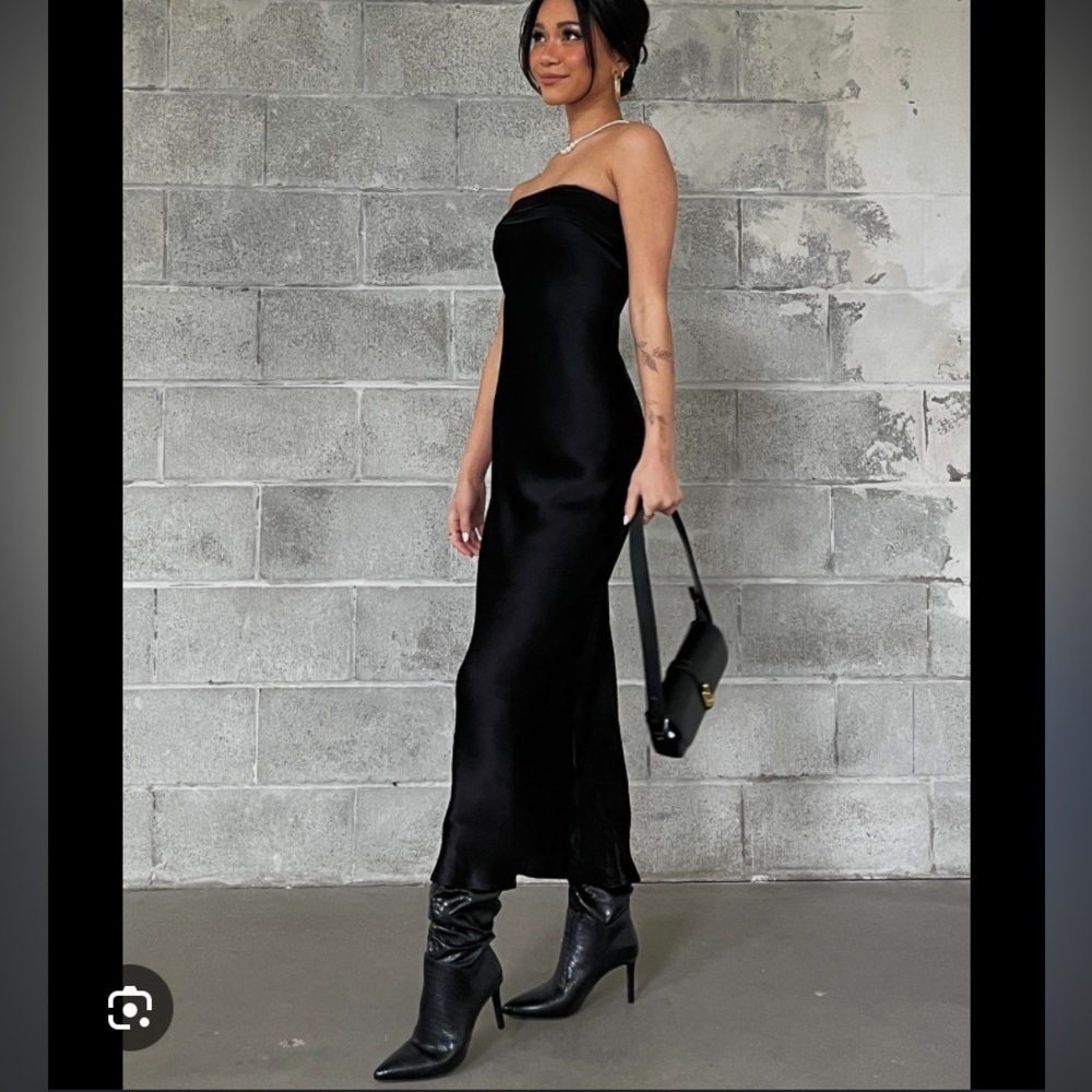 Princess Polly Black Maxi Dress